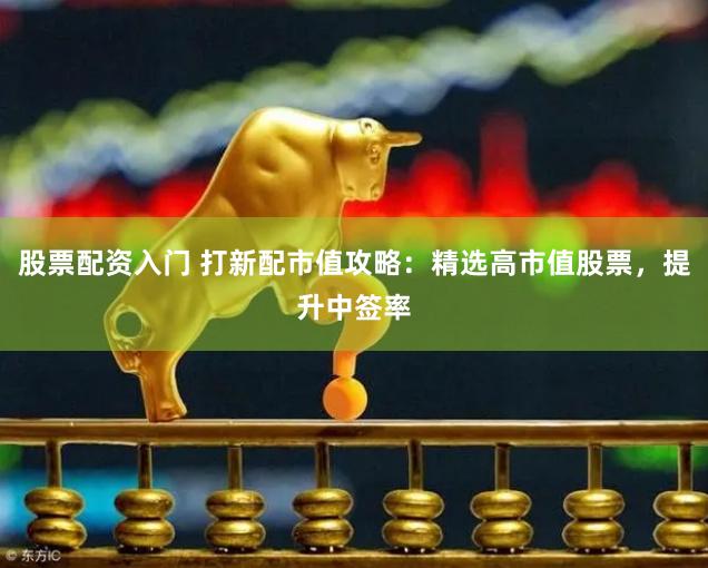股票配资入门 打新配市值攻略：精选高市值股票，提升中签率
