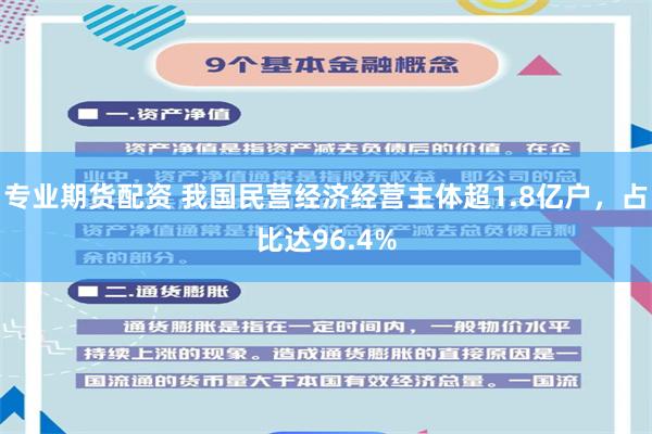专业期货配资 我国民营经济经营主体超1.8亿户，占比达96.4%
