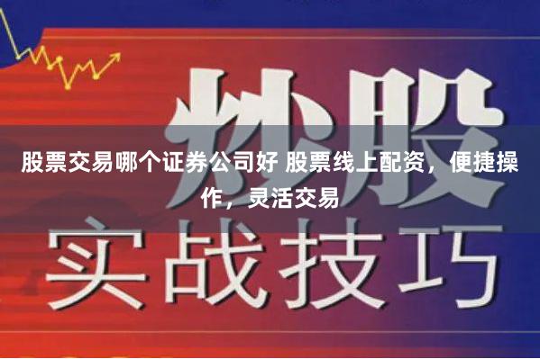 股票交易哪个证券公司好 股票线上配资，便捷操作，灵活交易